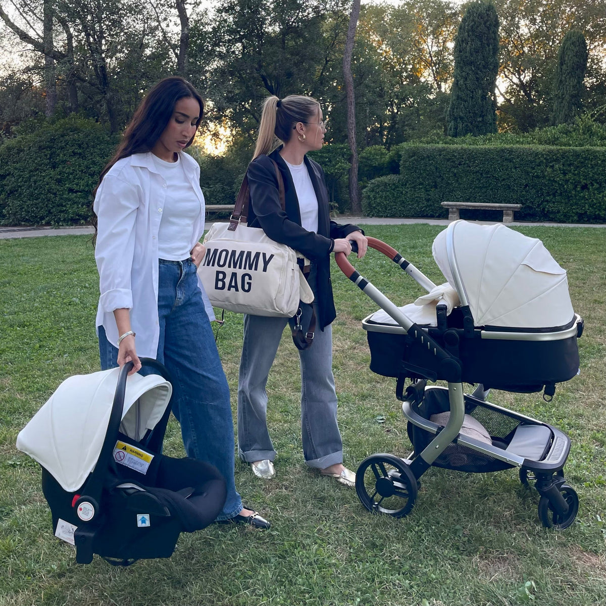 Poussette Trio 3 en 1 Monoora Zephyr - Pack Compact & Léger - Idéal Ville