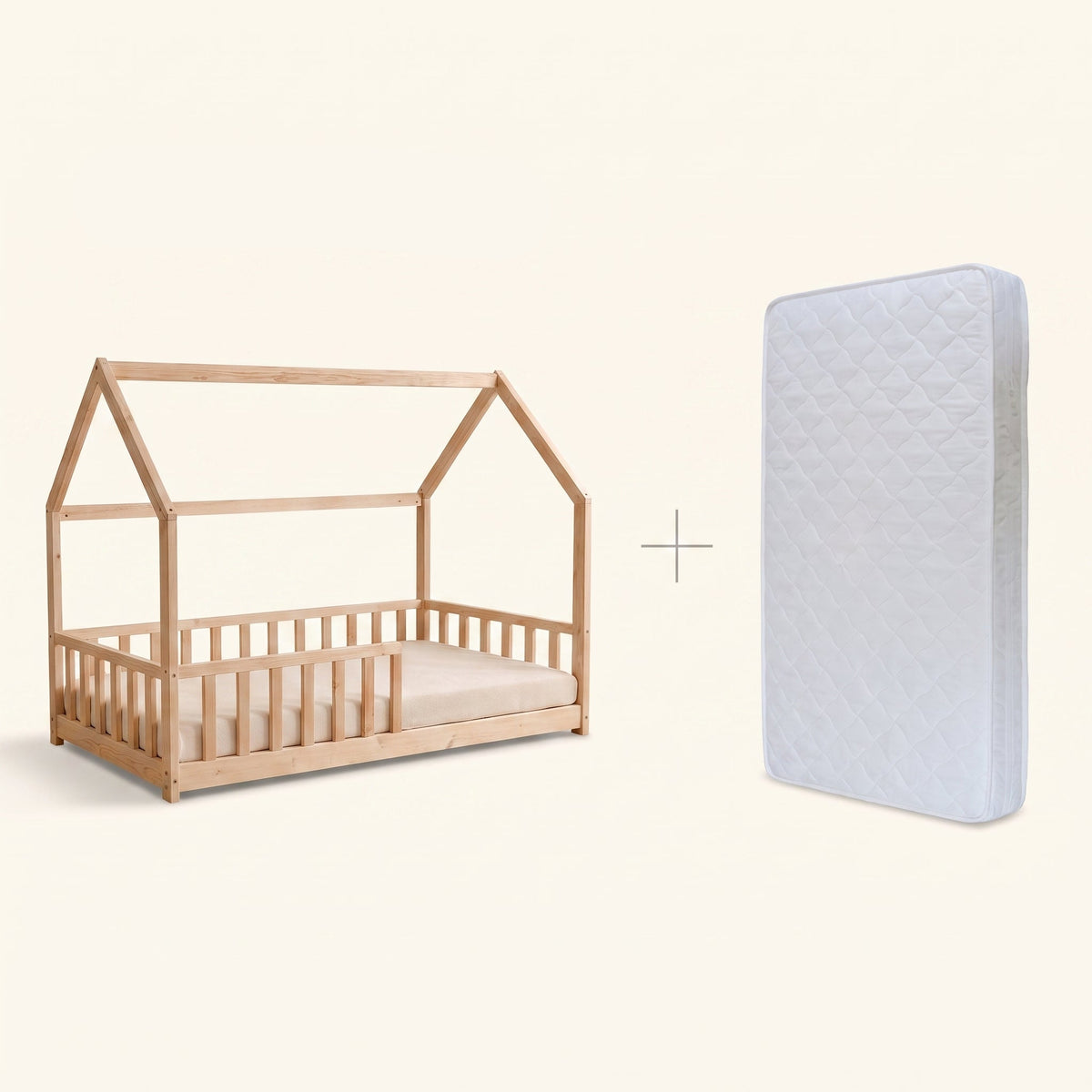 Pack Lit Cabane Kiwi — Lit + Matelas + Sommier