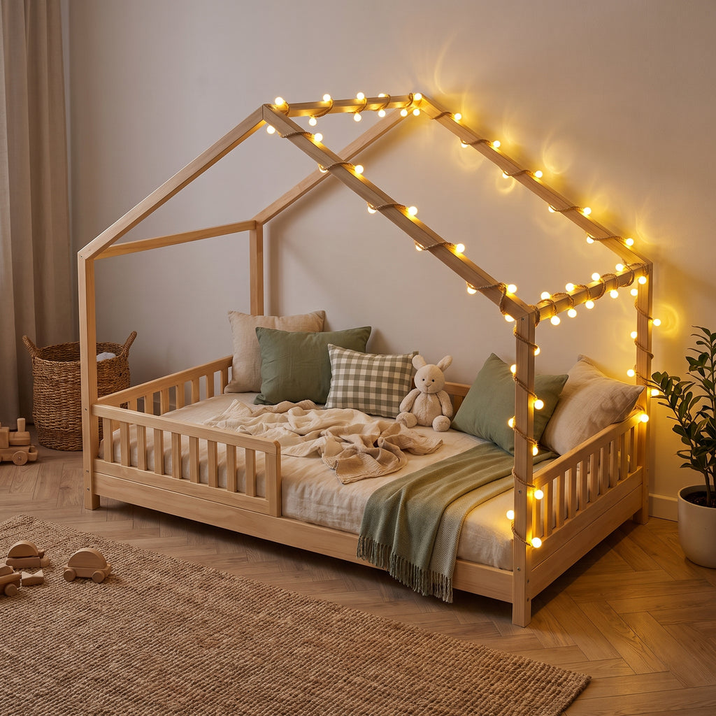 Guirlande Lumineuse PEPITE - Boules LED Blanc Chaud