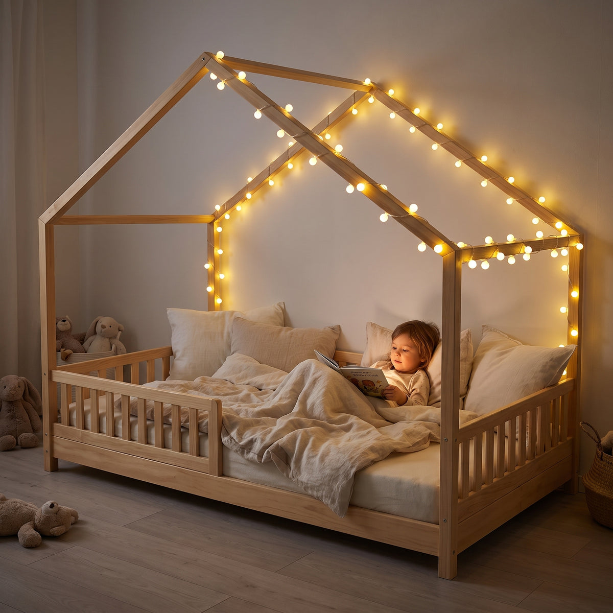 Guirlande Lumineuse PEPITE - Boules LED Blanc Chaud