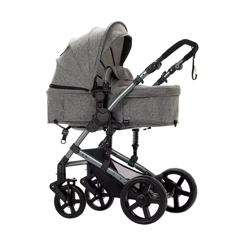 Poussette Trio 3 en 1 Monoora Condor - Pack Complet (Cosse & Nacelle) - Suspensions Tout-Terrain & Confort XL