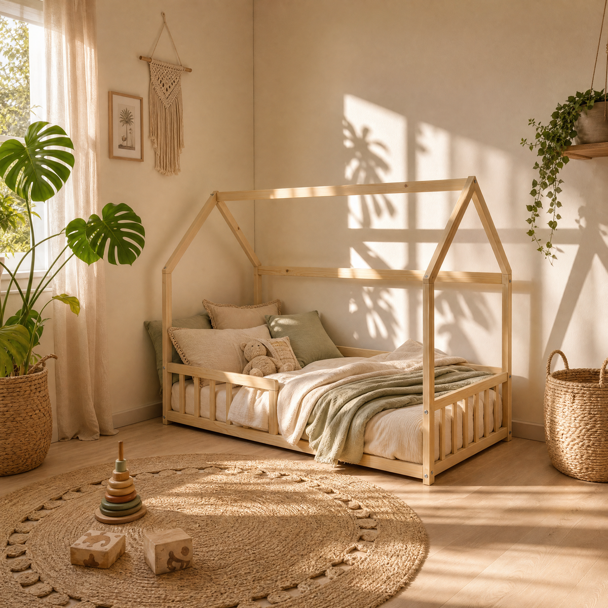 Pack Lit Cabane Kiwi — Lit + Matelas + Sommier
