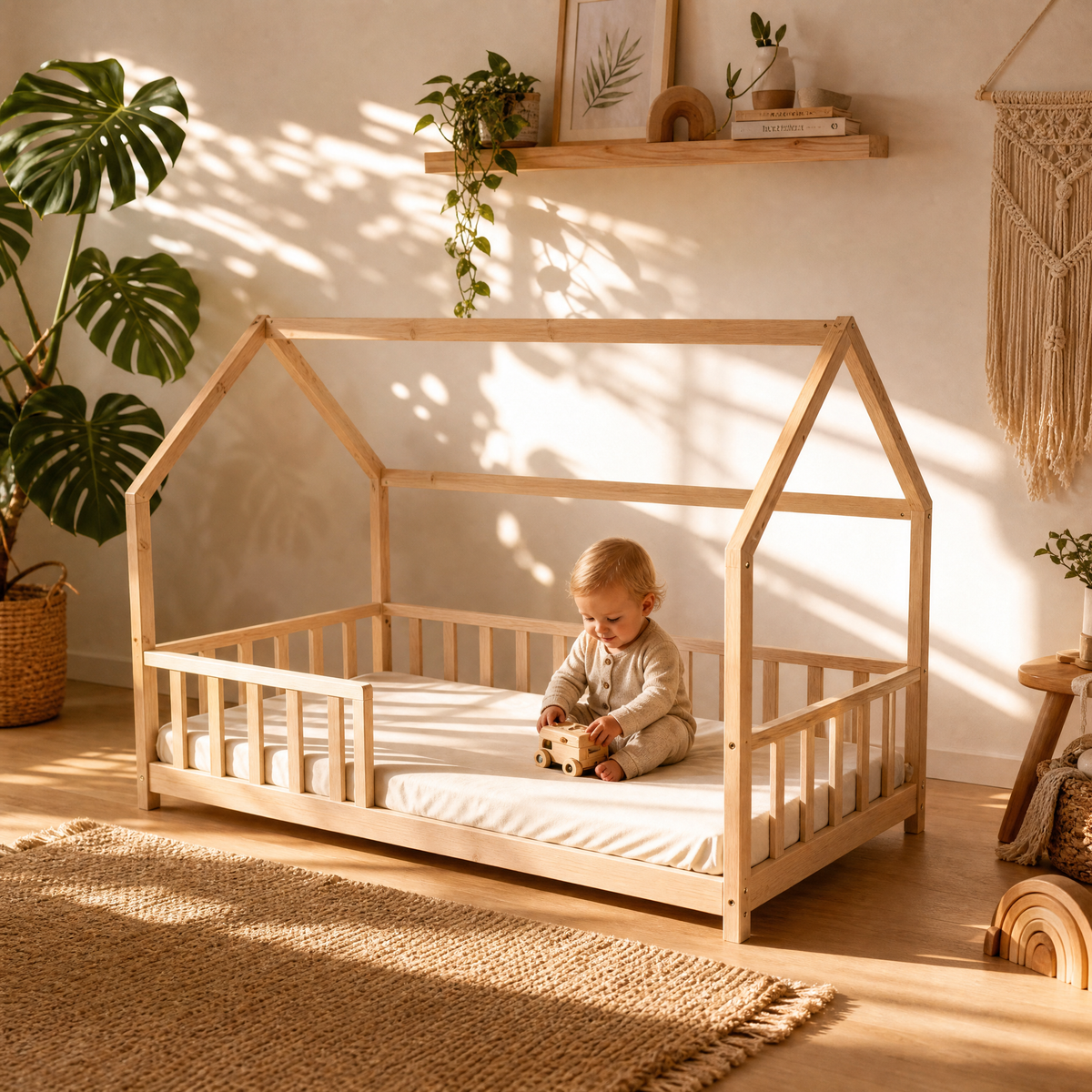 Pack Lit Cabane Kiwi — Lit + Matelas + Sommier