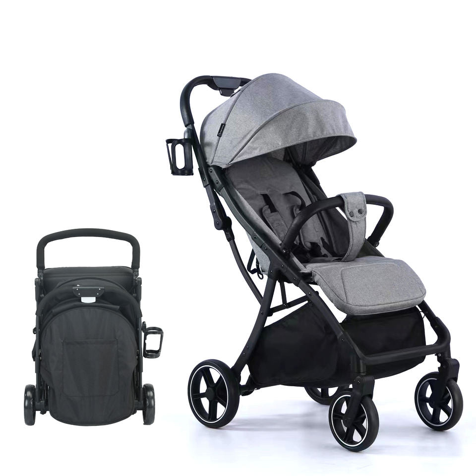 Poussette Ultra-Compacte Monoora Novy - Style Yoyo Légère - Pliage Cabine Avion