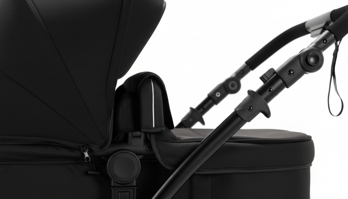 Poussette Trio 3 en 1 Monoora Condor - Pack Complet (Cosse & Nacelle) - Suspensions Tout-Terrain & Confort XL