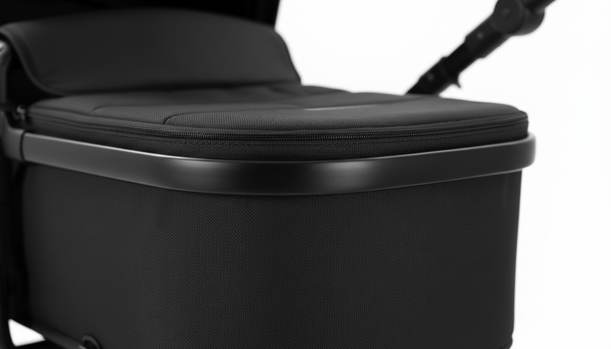 Poussette Trio 3 en 1 Monoora Manta - Pack Complet avec Nacelle & Cosse - Tout Terrain & Légère (9,5kg)