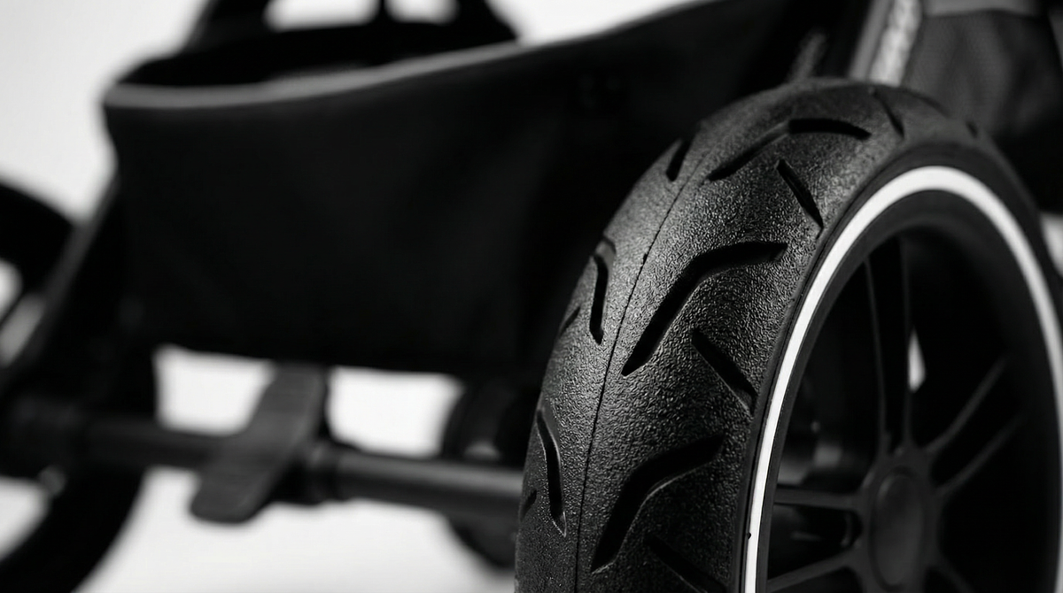 Poussette Trio 3 en 1 Monoora Manta - Pack Complet avec Nacelle & Cosse - Tout Terrain & Légère (9,5kg)