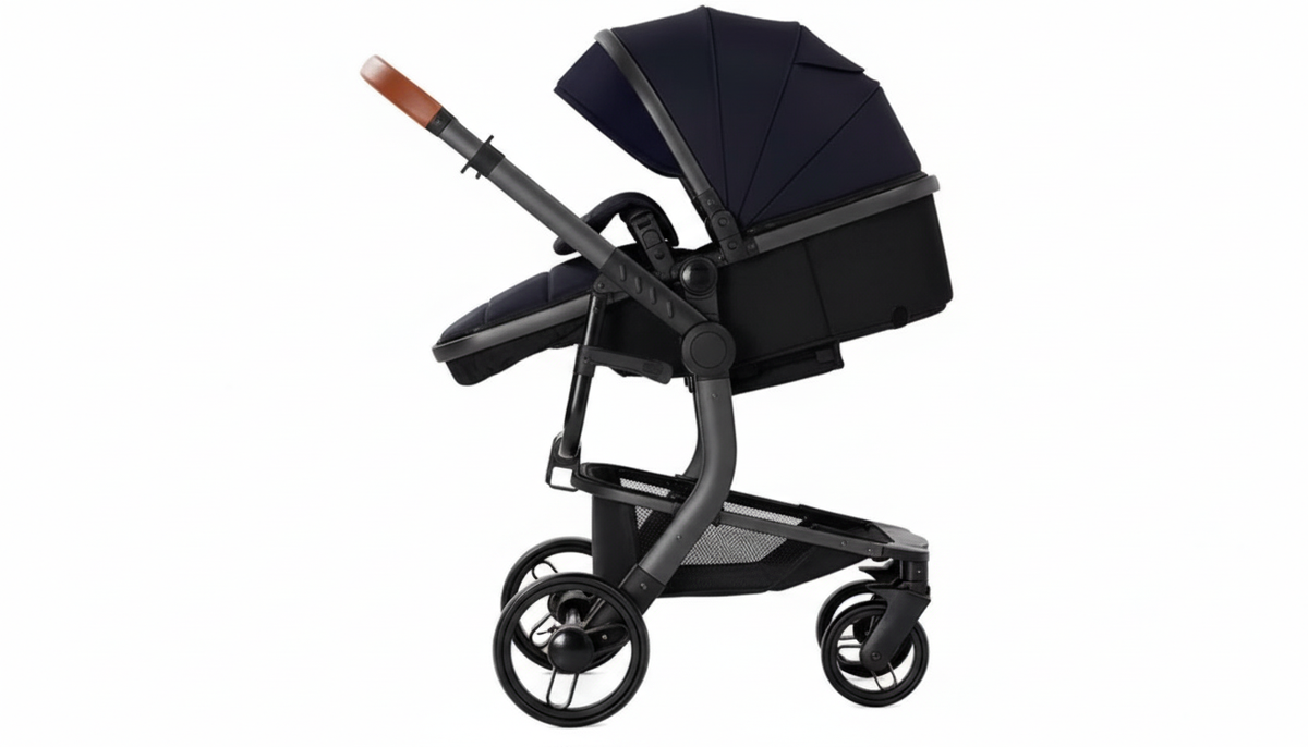 Poussette Trio 3 en 1 Monoora Zephyr - Pack Compact & Léger - Idéal Ville