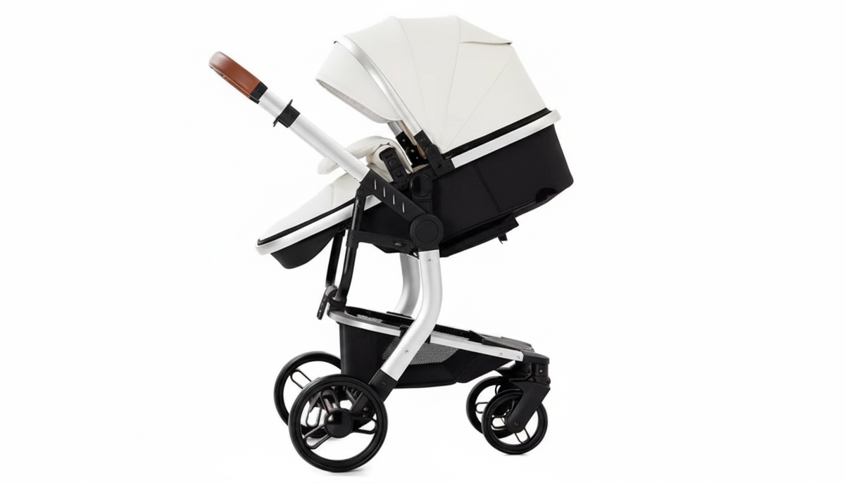 Poussette Trio 3 en 1 Monoora Zephyr - Pack Compact & Léger - Idéal Ville