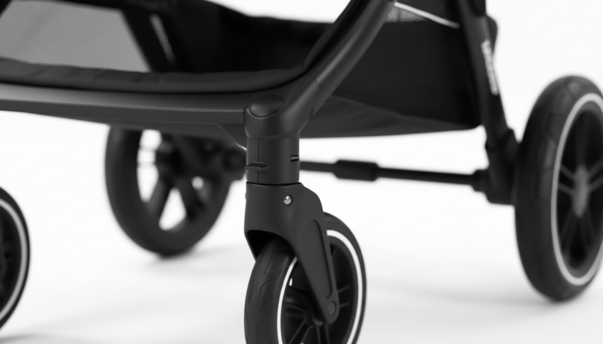 Poussette Trio 3 en 1 Monoora Manta - Pack Complet avec Nacelle & Cosse - Tout Terrain & Légère (9,5kg)