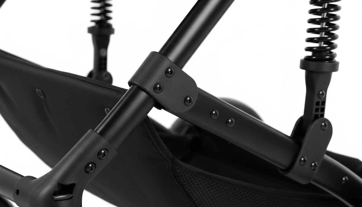 Poussette Trio 3 en 1 Monoora Condor - Pack Complet (Cosse & Nacelle) - Suspensions Tout-Terrain & Confort XL