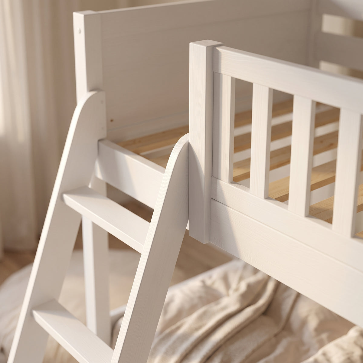 Lit superposé familial SCOTT – Blanc