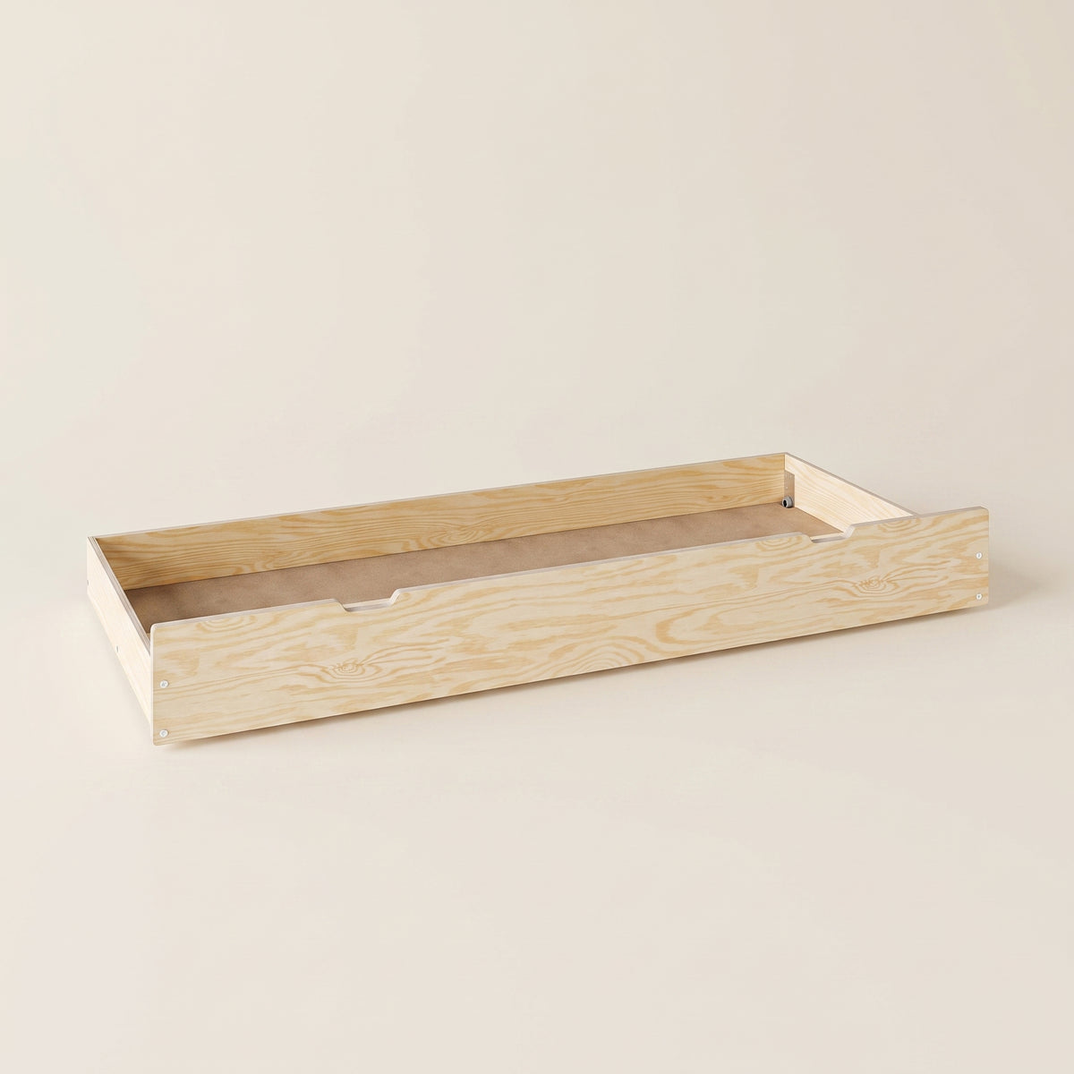 Tiroir de rangement sous lit enfant - Prise sur le bord