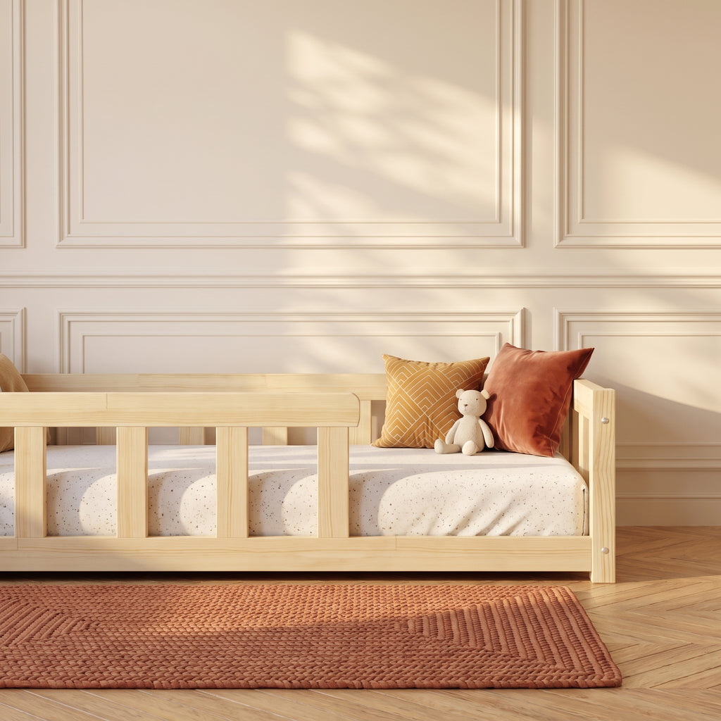 Lit Montessori CLOVIS 90x190 cm en pin massif certifié FSC