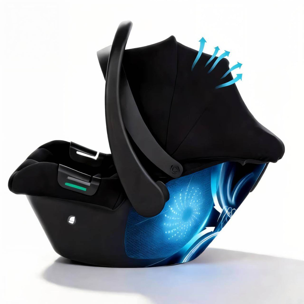 Siège Auto Coque Naissance Monoora - Groupe 0+ (0-13kg) - Sécurité